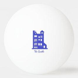 Het kasteel pingpongbal