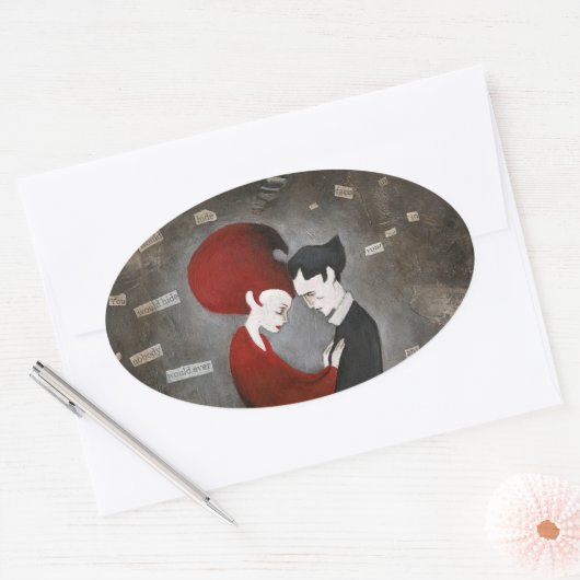 Het kasteel stickers (Envelop)