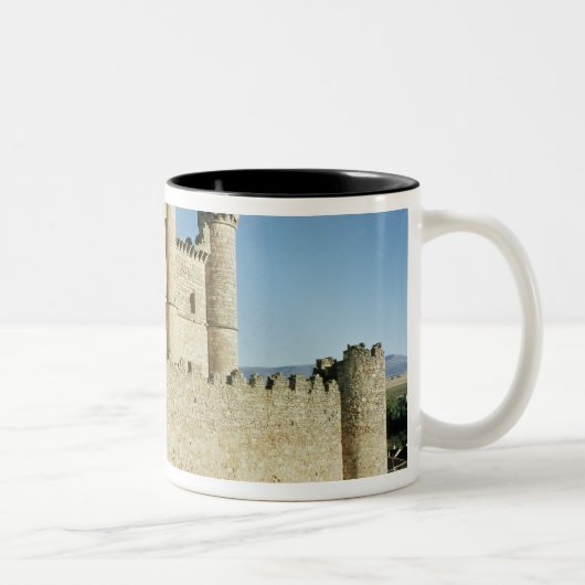 Het kasteel tweekleurige koffiemok (Rechts)