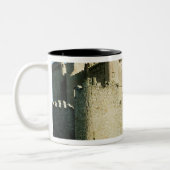 Het kasteel tweekleurige koffiemok (Links)