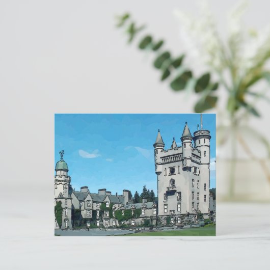 Het Kasteel van Balmoral Briefkaart (Staand voorkant)