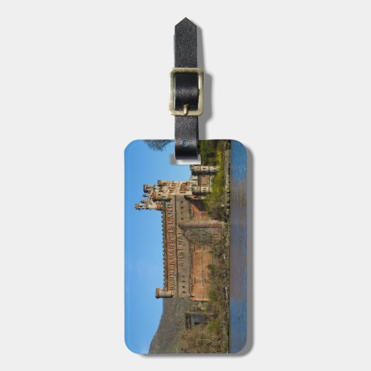 Het Kasteel van Bannerman Bagagelabel (Voorkant verticaal)