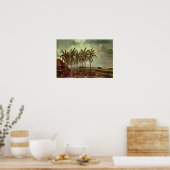 Het kasteel van Batavia, gezien van Kali Besar Poster (Keuken)