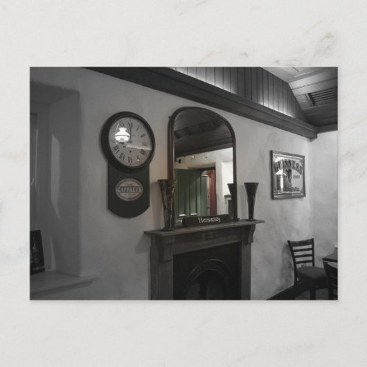 Het Kasteel van Belfast van de Bar van de kelder Briefkaart (Voorkant)