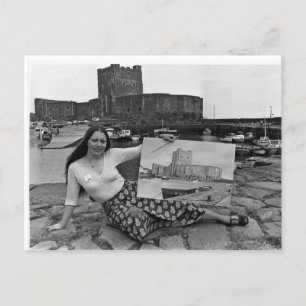 Het Kasteel van Carrickfergus Briefkaart