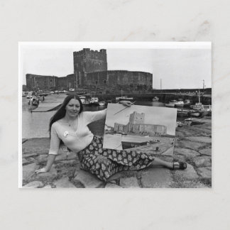 Het Kasteel van Carrickfergus Briefkaart