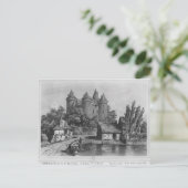 Het kasteel van Combourg Briefkaart (Staand voorkant)