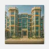 Het kasteel van Crystal Citadel Magneet (Voorkant)