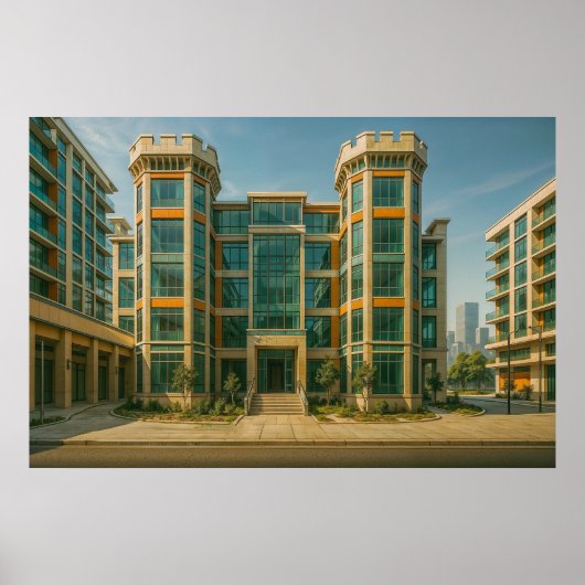 Het kasteel van Crystal Citadel Poster (Voorkant)