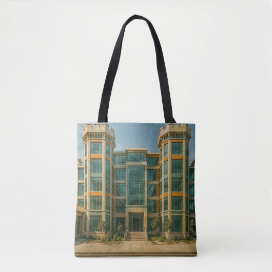 Het kasteel van Crystal Citadel Tote Bag (Voorkant)
