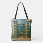 Het kasteel van Crystal Citadel Tote Bag (Achterkant)