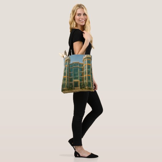 Het kasteel van Crystal Citadel Tote Bag (Op model)