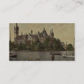 Het kasteel van de eend, oostzijde, Schwerin, Meck Visitekaartje (Achterkant)