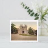 Het kasteel van de Gateway Lancaster Briefkaart (Staand voorkant)