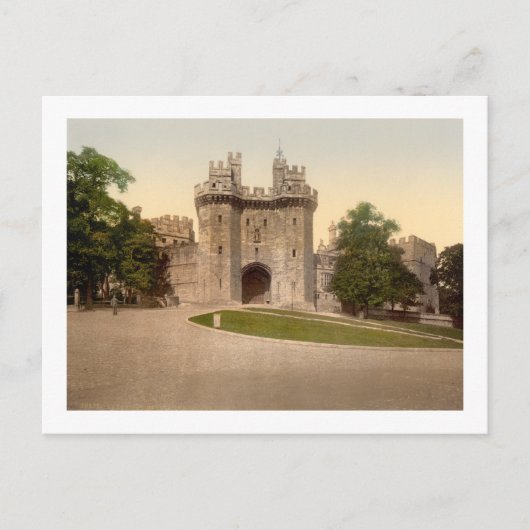 Het kasteel van de Gateway Lancaster Briefkaart (Voorkant)