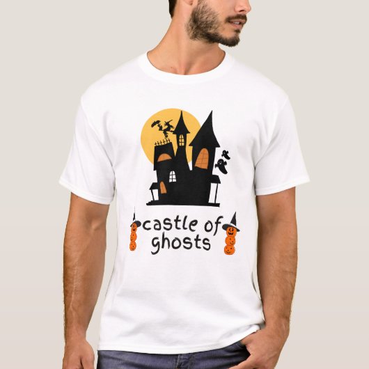 Het kasteel van de geesten t-shirt (Voorkant)
