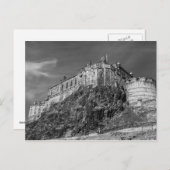 Het Kasteel van Edinburgh, Schotland Briefkaart (Voorkant / Achterkant)