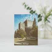 Het kasteel van Guimaraes. Briefkaart (Staand voorkant)