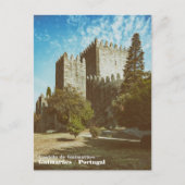 Het kasteel van Guimaraes. Briefkaart (Voorkant)