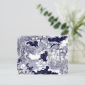 Het kasteel van het Zee Briefkaart (Staand voorkant)