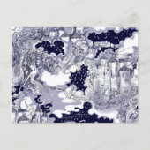 Het kasteel van het Zee Briefkaart (Voorkant)