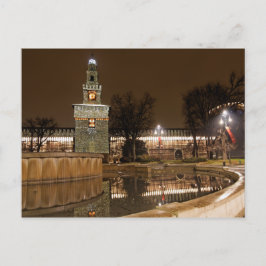 Het kasteel van Milaan Briefkaart