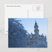 Het Kasteel van Neuschwanstein, Duitsland Briefkaart (Voorkant / Achterkant)