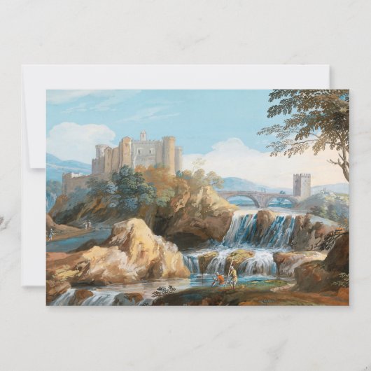 Het kasteel van Orsini | Giovanni Battista Busiri (Voorkant)