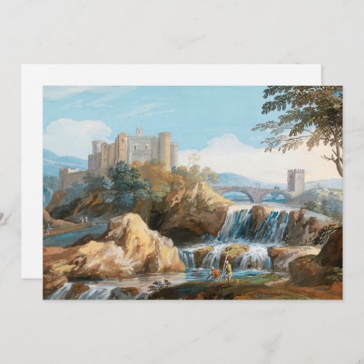 Het kasteel van Orsini | Giovanni Battista Busiri (Voorkant / Achterkant)