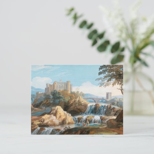 Het kasteel van Orsini | Giovanni Battista Busiri Briefkaart (Staand voorkant)