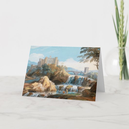 Het kasteel van Orsini | Giovanni Battista Busiri Kaart (Voorkant)