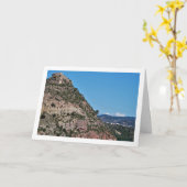 Het kasteel van Oud Domeño, Valencia, Spanje Kaart (Gele Bloem)