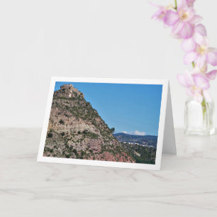 Het Kasteel van Oud Domeño, Valencia, Spanje Kaart