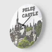 Het Kasteel van Peles Grote Klok (Hoek)