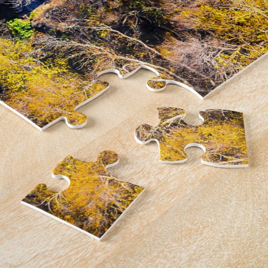 Het kasteel van Puzzle Segovia in Spanje Legpuzzel (Zijkant)