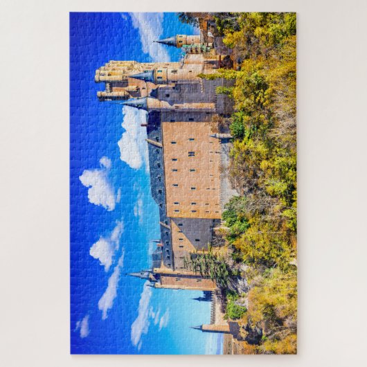 Het kasteel van Puzzle Segovia in Spanje Legpuzzel (Verticaal)
