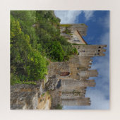 Het kasteel van Real Portugal — Obidos Legpuzzel (Horizontaal)