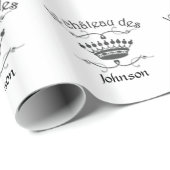 het kasteel van UW NAAM Cadeaupapier (Rol Hoek)