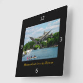 Het Kasteel van Windsor van de Theems Vierkante Klok (Hoek)