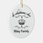 het kasteel van YOUR NAME Keramisch Ornament (Rechts)