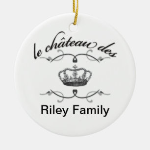 het kasteel van YOUR NAME Keramisch Ornament