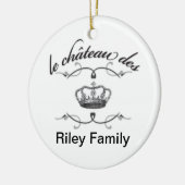 het kasteel van YOUR NAME Keramisch Ornament (Links)