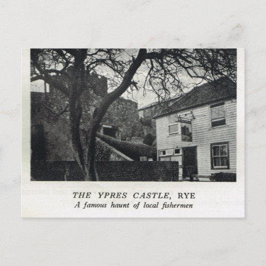 Het kasteel van Ypres, Rye Briefkaart (Voorkant)