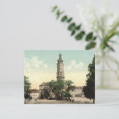 Het kasteel, Weimar, Thuringia, Duitsland Briefkaart (Staand voorkant)