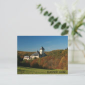 Het kasteelBriefkaart van Karlstejn Briefkaart (Staand voorkant)