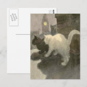 Het kat-boek: een nacht op briefkaart (Voorkant / Achterkant)