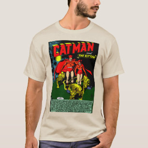 Het kat-Man en de keuken-T-shirt T-shirt