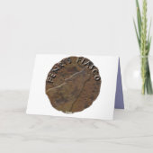 Het Kat van de Engel van de sneeuw Feestdagen Kaart (Achterkant)