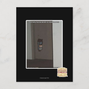 Het Kat van de laser Briefkaart