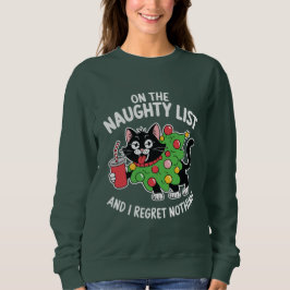 Het Kat van de Naughty List Trui